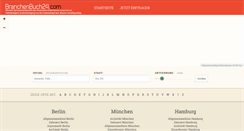 Desktop Screenshot of branchenbuch24.com